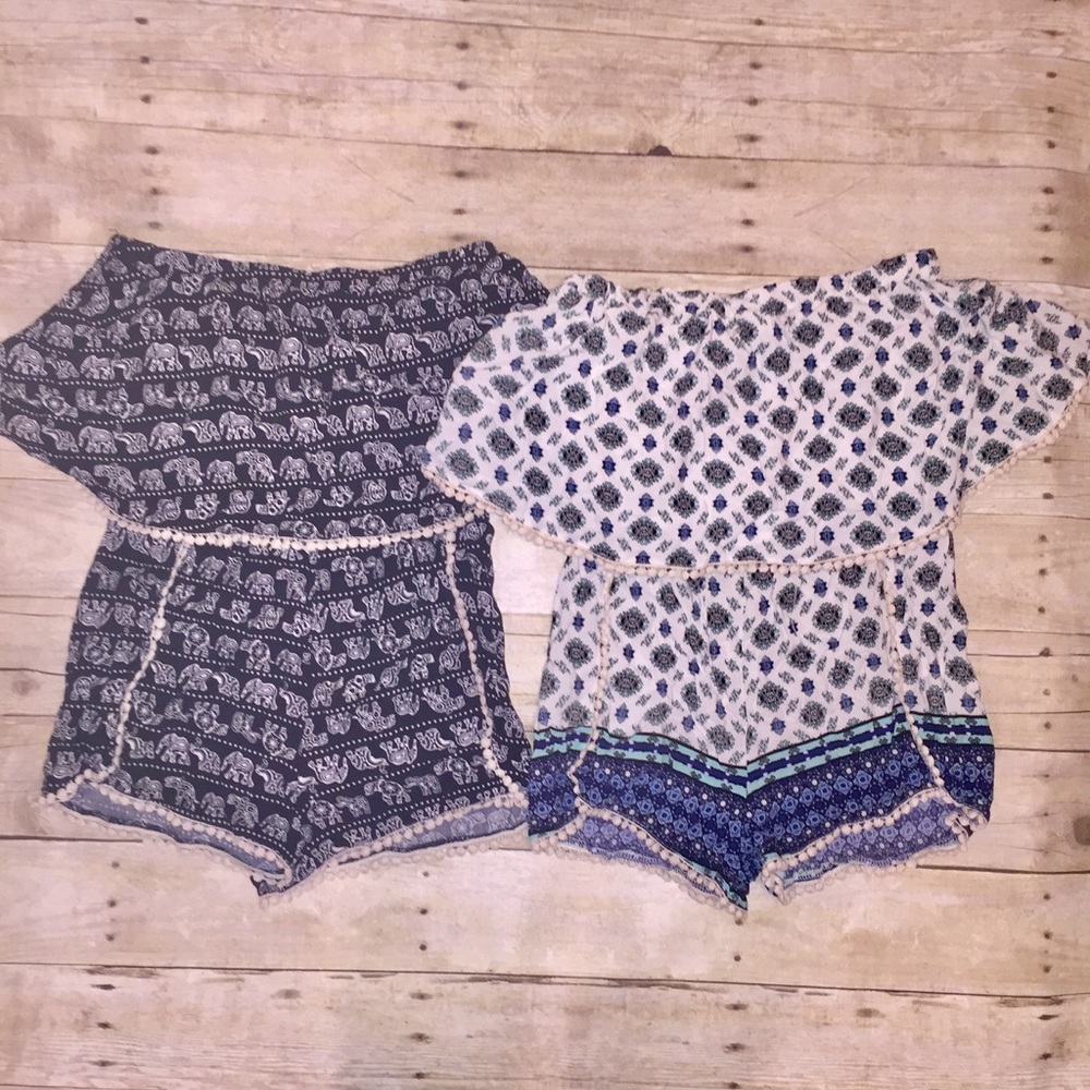 RUE 21 ROMPER BUNDLE (SMALL)💙